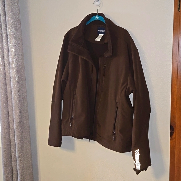 Wrangler Other - Wrangler­® Men's Brown Heather Trail Jackets sz XXL/XXG/TTG